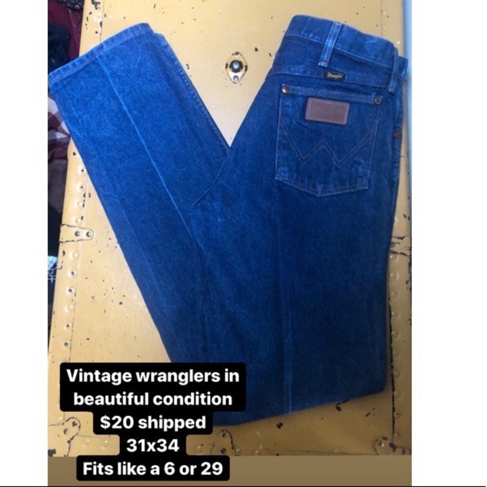 Vintage Wranglers